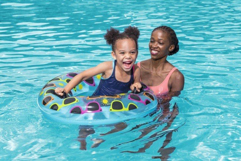 Inflatable ring with handles 76 cm Designer Bestway 36057