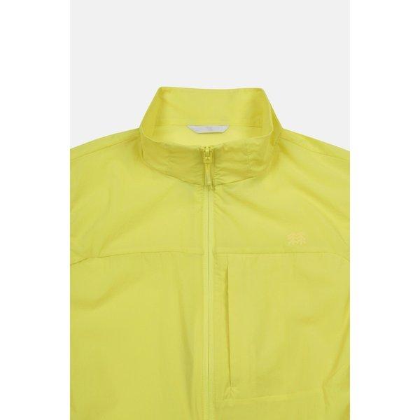 Kolon SportS Мужская S Легкая Эластичная Ветрозащитная Жилетка Желтая Jwvam25301yel