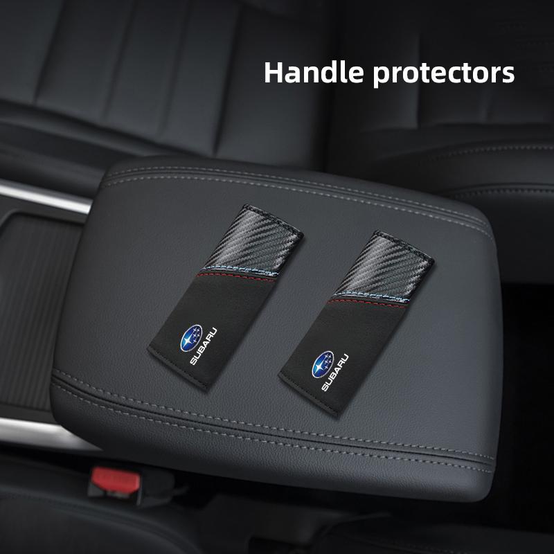 Car Interior Door Handle Cover Handgrip Protect Casing For Subaru STI WRX Forester Impreza Legacy Outback XV WAS Ascent Atenza N222
