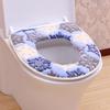 1Pc Bathroom Warmer Washable Clothtoilet Seat Cover Mat Toilet Seat Warmer Pad Toilet Mat Set