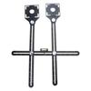 High Performance Adjustable Ceramic Tile Hole Open Locator Ruler Cutter Guide Tools Aluminum Alloy Lightweight Measurer