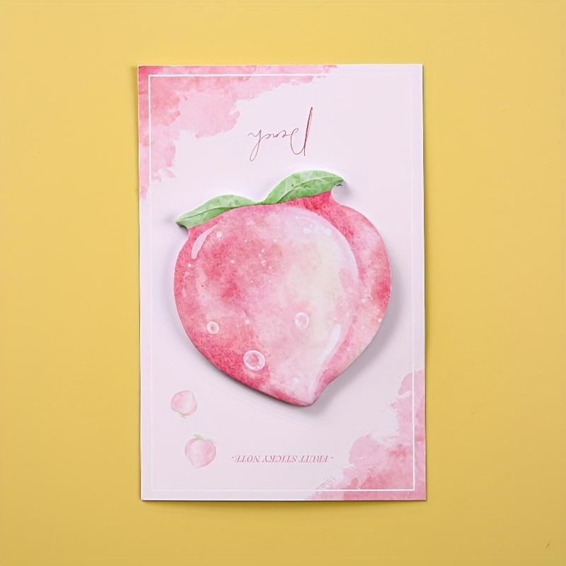 Single-Pack Japanese Cartoon-Style Realistic Fruit Series Sticky Notes, Planning Notepaper