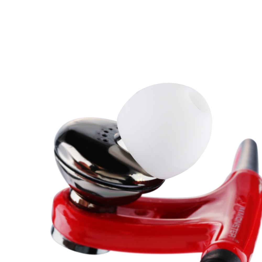 Пары универсальных колпачков 4 мм, резиновые вкладыши, сменные наушники-вкладыши, силиконовые насадки для наушников