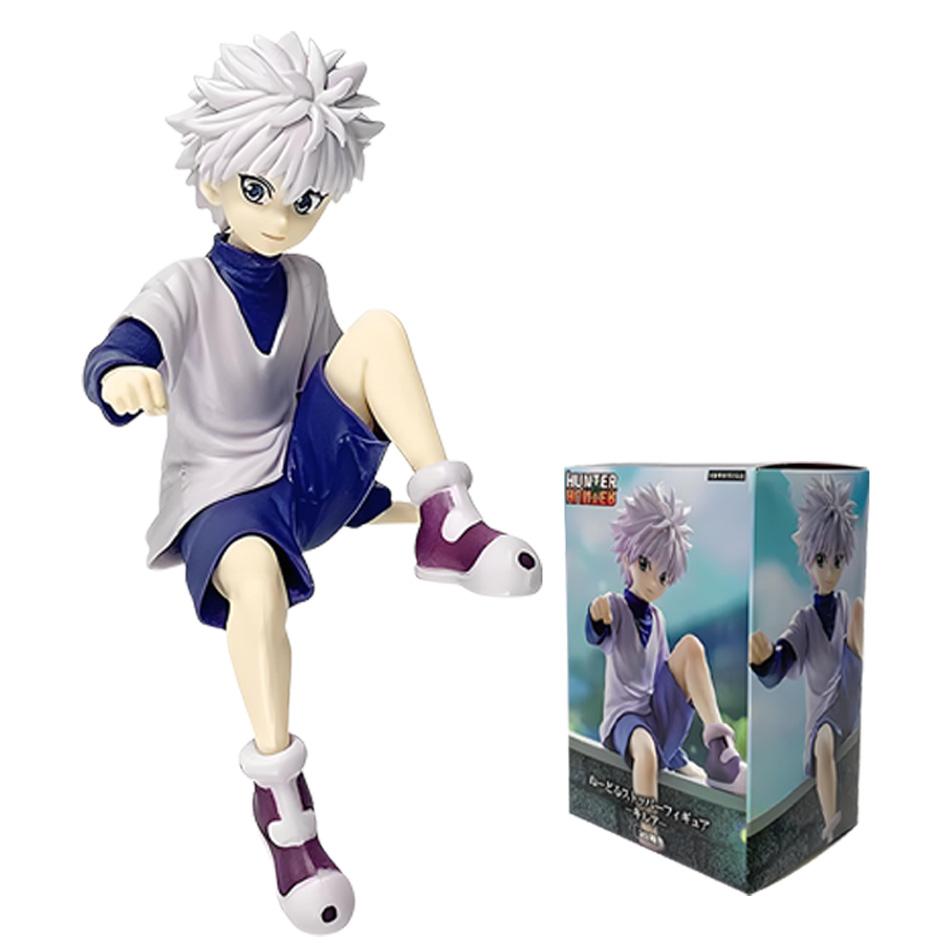 14 см Аниме Фигурка Hunter×Hunter Призрачная труппа Хисока Фигурка Экшн Подставка для лапши Украшение комнаты Подставка для лапши ПВХ Модель Игрушки