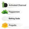 Травяная зубная паста - Глубокая чистка зубов и свежее дыхание - Растительные экстракты способствуют здоровому уходу за полостью рта для чувствительных зубов - 80 г
