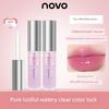 Novo Lip Gloss for Women, Moisturizing and Nourishing Lip Essence, Glass Lip Transparent Layering, Non-Fading, Non-Stick Cup Lip Oil Lip Mask