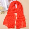 Dance Performance Scarf Solid Color Chiffon Scarf Beach Rose Red Shawl Beach Scarf Female
