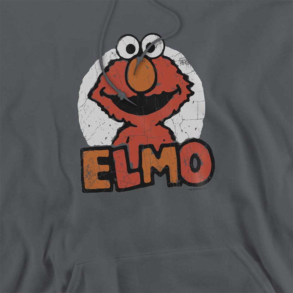 Sesame Street Unisex Adult Elmo Name Hoodie
