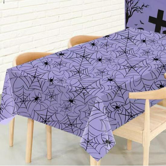 Скатерть ПВХ на тему Хэллоуина и Рождества - Одноразовый декор для вечеринки