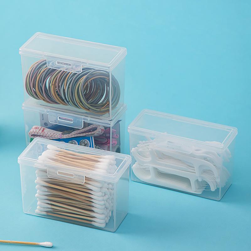 Portable Travel Box Cotton Swab Holder Case Detal Floss Jewelry Organizer Container Dust-proof Jewelry Accessories Box