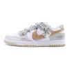 Nike Dunk Slip Resistant Abrasion Resistant Low top Skateboard Shoes Men's Coffee DV0833-100(Team315-)