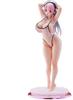 Wave Dream Tech Super Sonico White Swimsuit Style Scale PVC Painted Complete Figure DT184 1/7