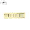 uxcell Violin Finger Position Marker Stickers, Violin Fret Guide Scale Indicator Markers, 4/4 White, for Accurate Finger Position Learning, 2 Pieces