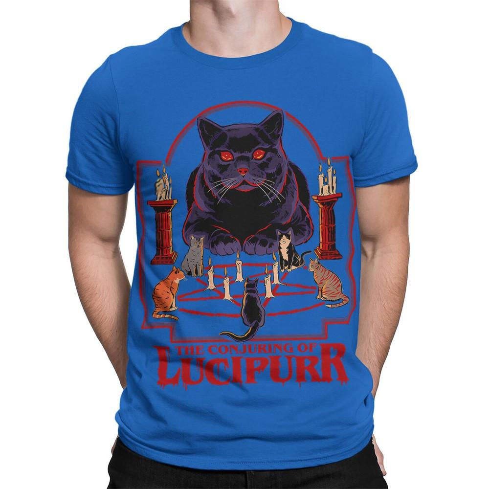 The Conjuring Of Lucipurr 70s Dark Humor T Shirt For Cat Lovers Srt433