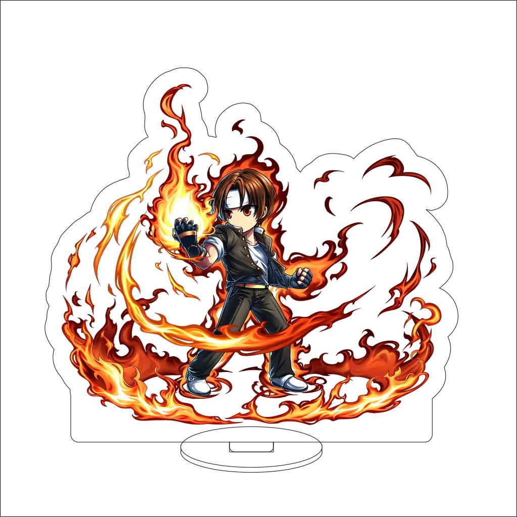 16 см Аниме THEKINGOFFIGHTERS Косплей Акриловая подставка Украшения Крис/Ясиро Нанакасэ Фигурка-подставка Хэллоуинские подарки