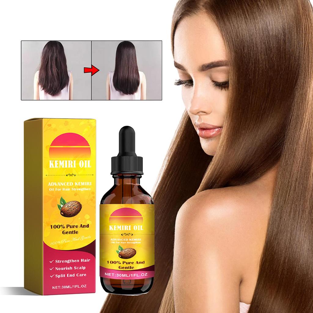 Сыворотка для волос Масло семян каменного каштана укрепляет, питает волосы и кожу головы, улучшает состояние секущихся кончиков, 30 мл