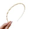 Thin Headband Non Slip Candygirl HeadBands for Girl Wavy HeadBand for Kid Candy Color Headband Plastic Hair Hoop