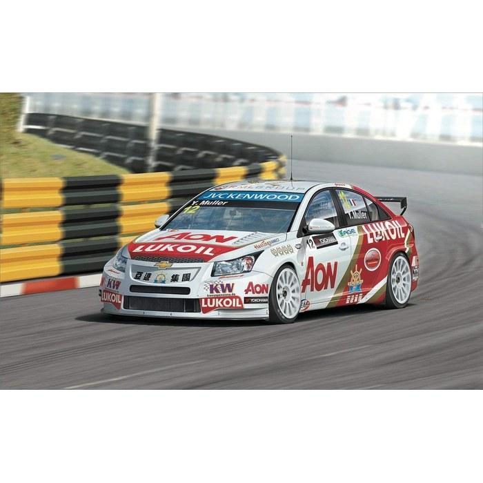 Platz NuNu 1/24 Racing Series Chevrolet Cruze 1.6T 2013 WTCC World Champion Plastic Model PN24022 Molded Color
