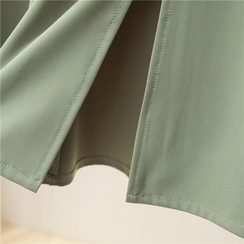 Повседневная юбка, женская длинная юбка, разделенная самозакрывающаяся юбка средней длины, женская юбка средней длины с запахом на бедрах, рыбий хвост