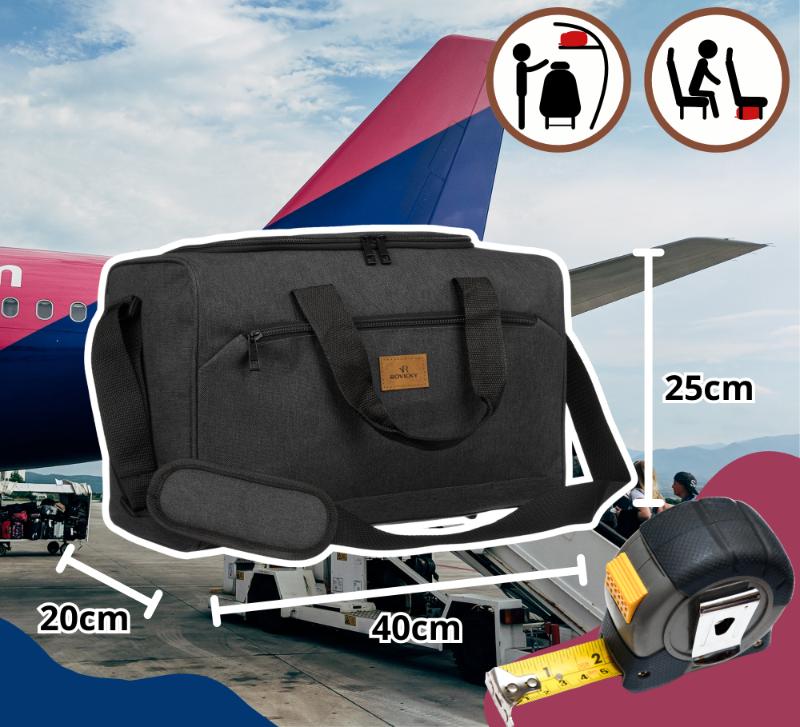 Sports bag R-TS101-T-7453 Black