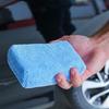 High Absorbency Microfiber Pads For Automotive Care Providing Scratch Free Wax And Polish Application Conditioning Use