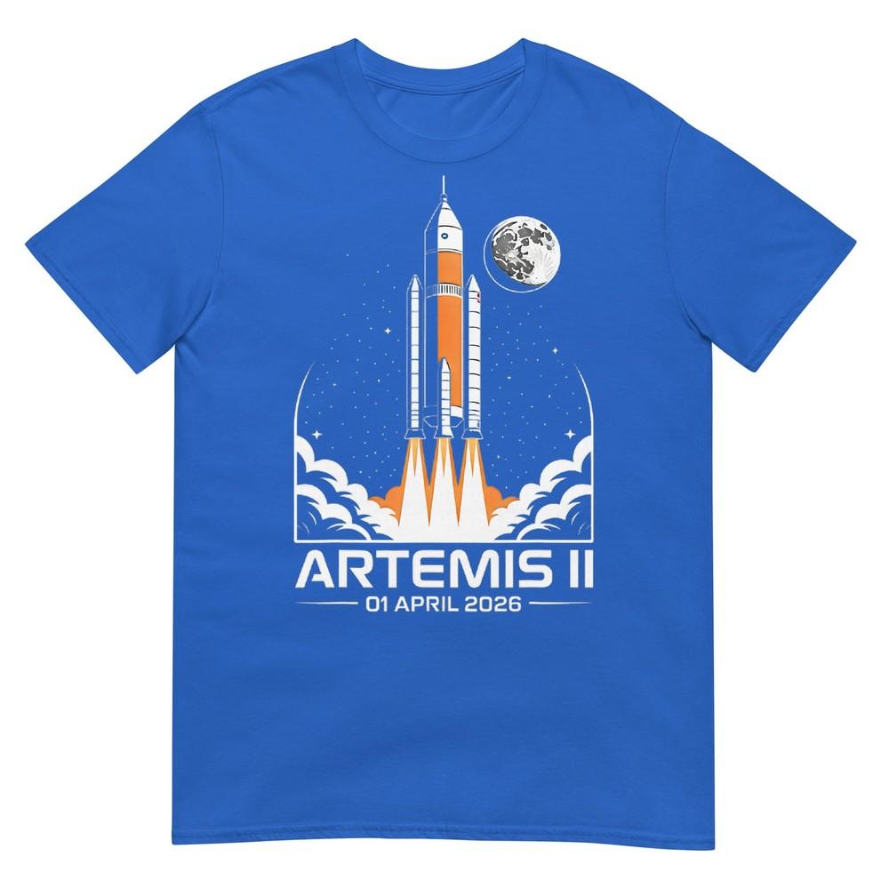 Artemis Ii Launch To The Moon Space Mission April 2026 TShirt