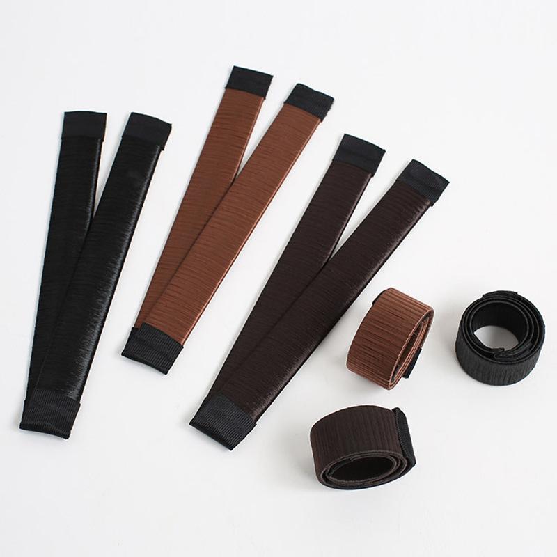 Synthetic Wig Donuts Bud Head Bands Ball French Twist Magic DIY Tool Bun Maker Sweet Dish Made Hair Band Korean Hair Accessories