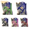 Nylon Pet Lead Leash Harness Kitten Belt Strap Safety Rope Adjustable Dog Collar Lovely Pet