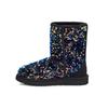 Classic Short Stellar Sequin Snow Boots Women Boots Black Blue 1112514-BLK