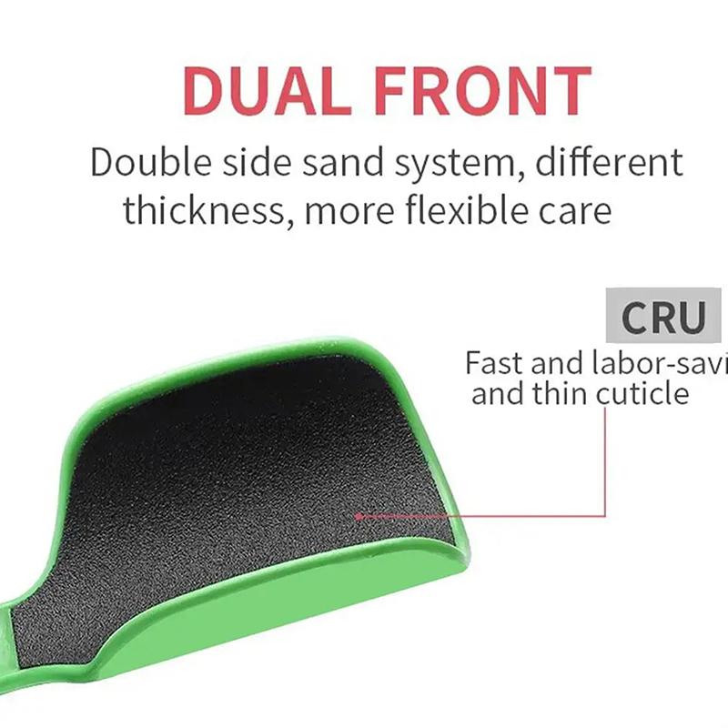 U-образная изогнутая пилка для ног, скребок для удаления мозолей, скребок для ног, педикюрный инструмент, средство для удаления омертвевшей кожи на пятках, средство для ухода за ногами