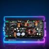 VEVOR Car Audio Amplifier, 4-Channel Bridgeable Car Amplifier, Multichannel Class D Stereo Amp, Max. 4 x 500W at 4 Ohms / 4 x 1000W at 2 Ohms