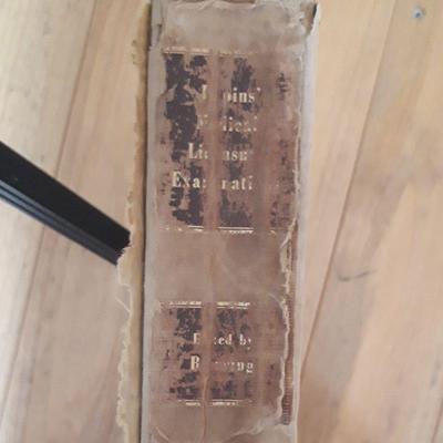[Б/У] Старая иностранная книга, изношенная, медицинская