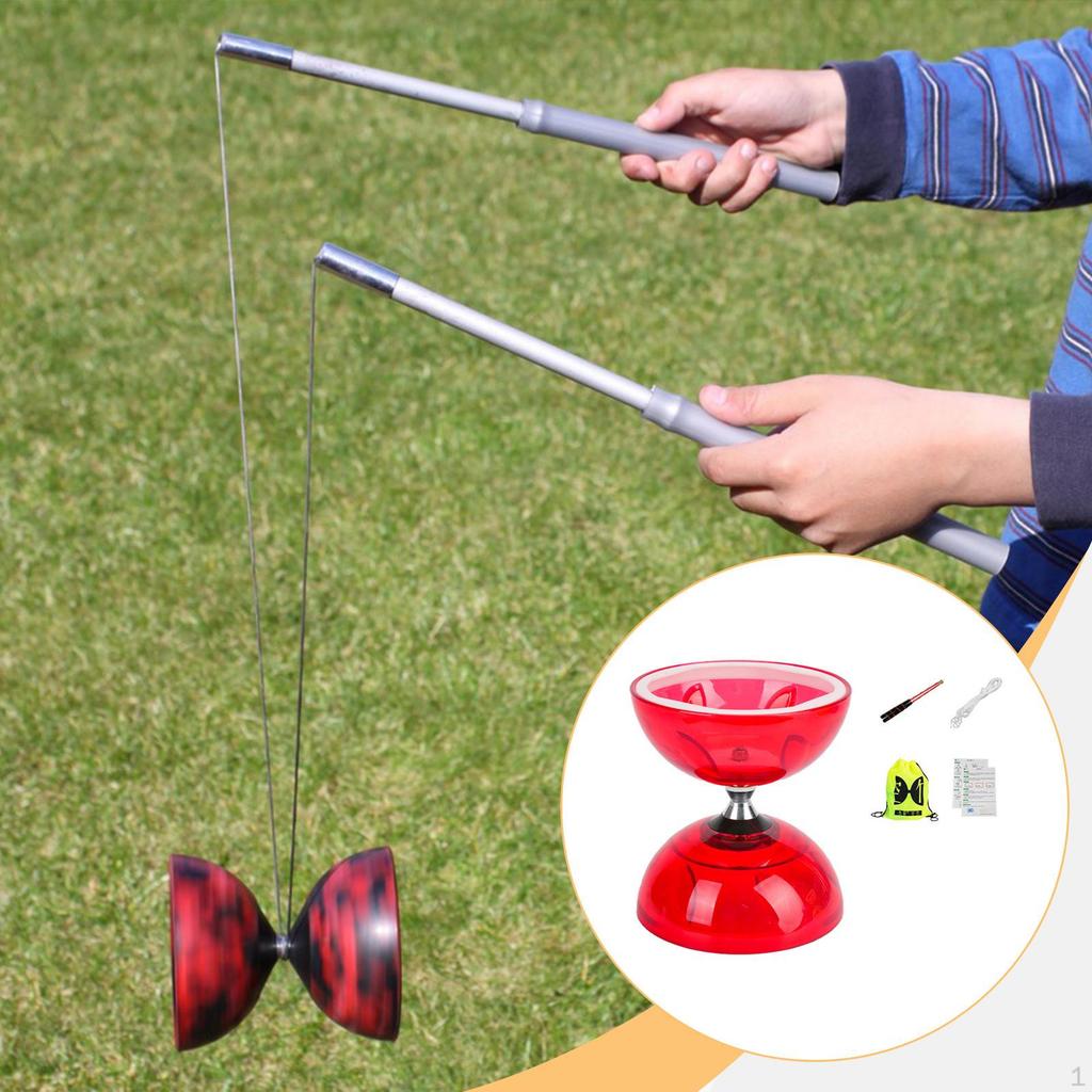 Китайское йо-йо Диаболо Набор Аксессуары Подарки Классическое Веселье Портативная Игрушка для Жонглирования 3 Подшипника для Взрослых Детей