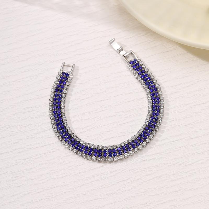 Браслет со стразами для женщин, браслет-цепочка, вечерние украшения, подарки