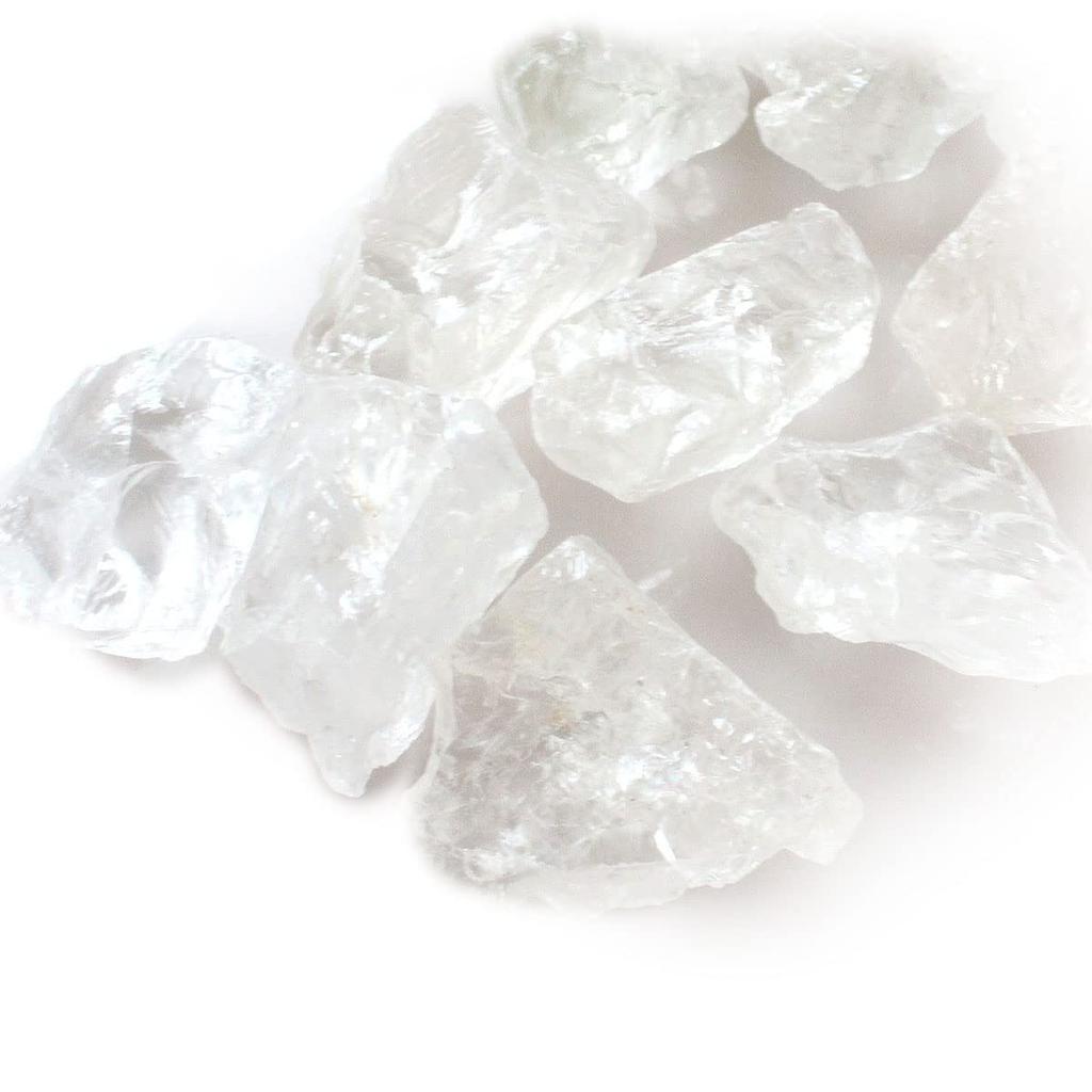 Natural Quartz 30 from Brazil [Outlet Item] [Wagokoro Nenjudo] Crystals, Pieces, Approx. 1400g,