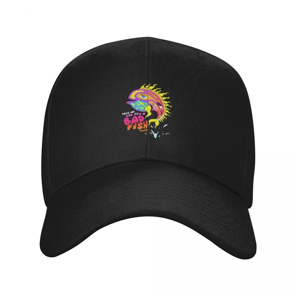 New Bad Fish Ska Baseball Cap Golf Hat Fishing cap Beach Bag Women Hats Unisex's
