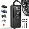 Portable Tire Inflator - USB and Battery Powered Air Compressor for Cars, Motorcycles and Bicycles with Digital Display