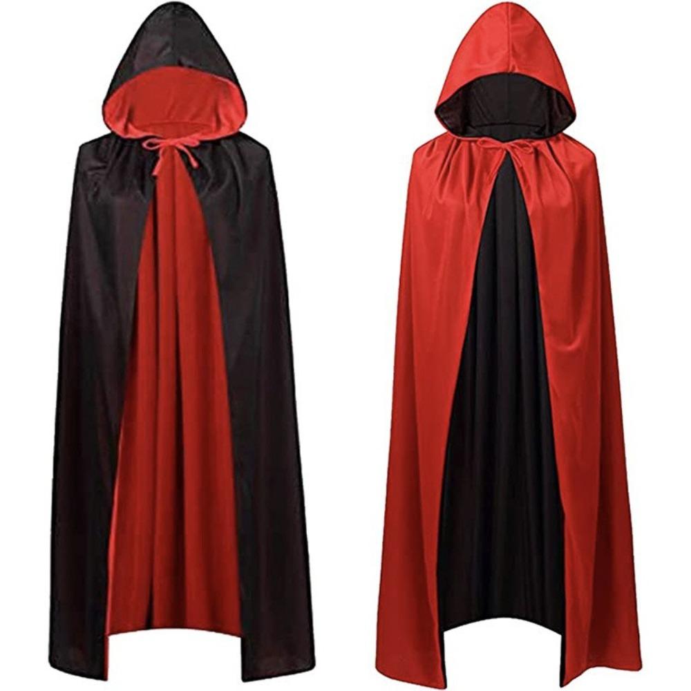 Dress Up Props Halloween Cape Scary Devil Hoody Cloak Fashion Demon Cloak  Halloween Costume