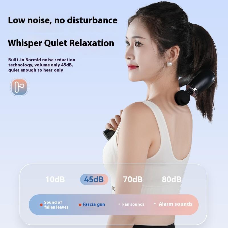 Пистолет для фасций локтя Многофункциональный мышечный шейный массажер Массажер для талии и спины Расслабление ног Электрический массажный пистолет