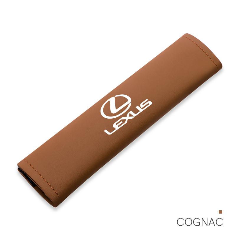 Car Seat Belt Cover Leather Shoulder Protection Cover For Lexus F SPORT ES RX NX LS UX LM LX GX LC RZ IS CT GS RC HS SC TX LBX