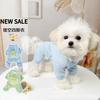 Pet Clothing Spring and Summer Thin Breathable Hollow Four-legged Clothing Dog Clothes Bi Xiong Factory
