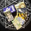 Белый кот Таро NIMN для любителей кошек, Милая колода Таро из 78 карт, 10,3*6 см, Причудливое акварельное кошачье Каваи Таро