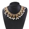 Jewelry: Fashion Exaggerated Necklace, Gemstones, Pearls, Pagodas, Women'S Necklaces