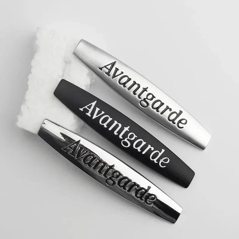 3D Metal Grand Edition Avantgarde Letters Side Fender Emblem Badge Sticker Decals for Mercedes Benz W204 W205 W213 W211 W210 ML AX1