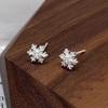 Украшения для ушей Серьги из циркония с инкрустацией из циркония Изысканные серьги-гвоздики для женщин Для девочек