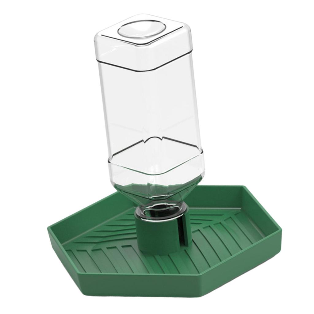 Автоматический дозатор воды для рептилий, легкоочищаемая кормушка, миска для воды для черепах и ящериц, поилка для домашних животных Anticlip