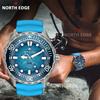NORTH EDGE TRITON-TI Титановые Солнечные Дайверские Часы Япония MIYOTA Механизм Кварцевые Часы Для Мужчин 300M Водонепроницаемые 180+ Дней Работы от Батареи