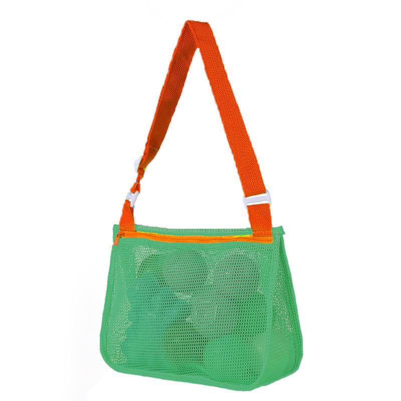 Kids' Travel Beach Toy Mesh Storage Shoulder Bag