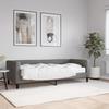 VidaXL Daybed with Mattress Dark Grey 80x200 Cm Fabric 3196556