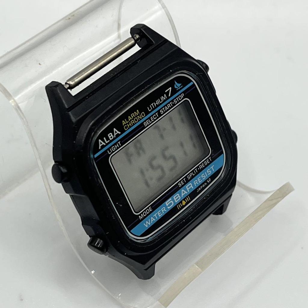 [USED] Ultra Rare! Vintage Seiko Alba W309-4200 with Replaced Battery